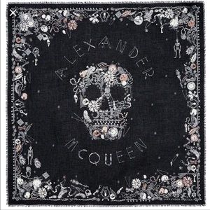 Alexander mcqueen jewelled skull
